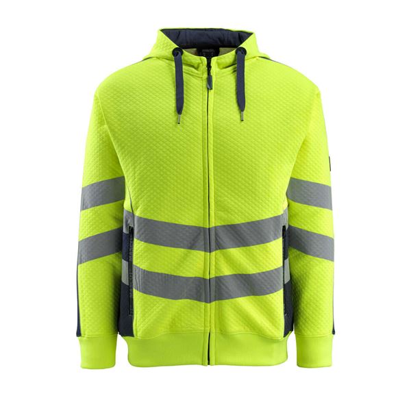Mascot 50138 Zipped Hi-Vis Hoodie