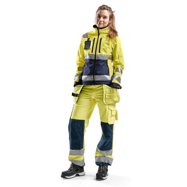 Blaklader 4902 Womens High Vis Softshell Jacket
