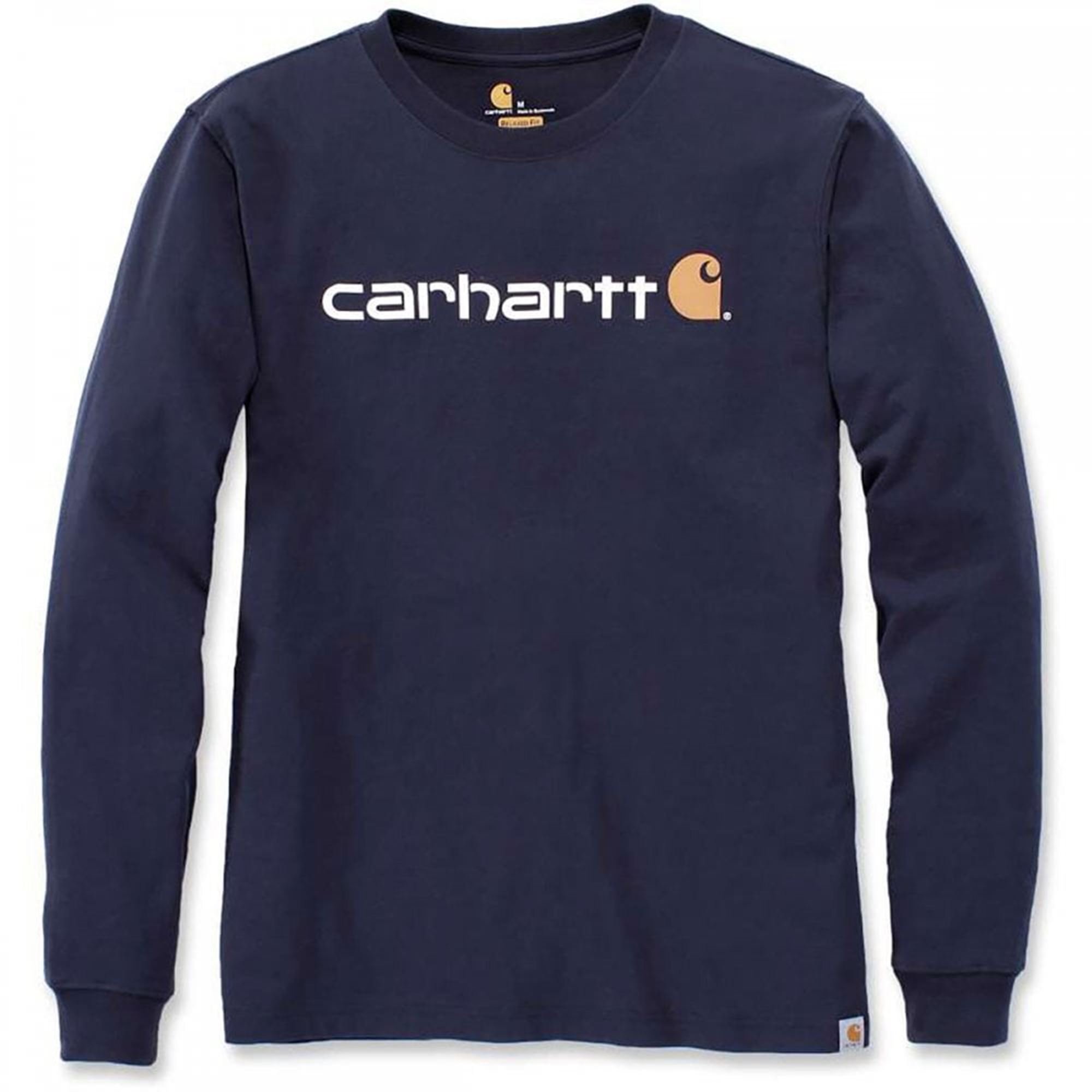 Carhartt Logo Long Sleeve T-Shirt