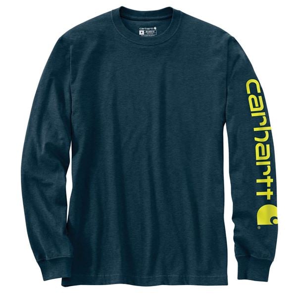 Carhartt Relaxed Fit Long Sleeve Logo T-shirt