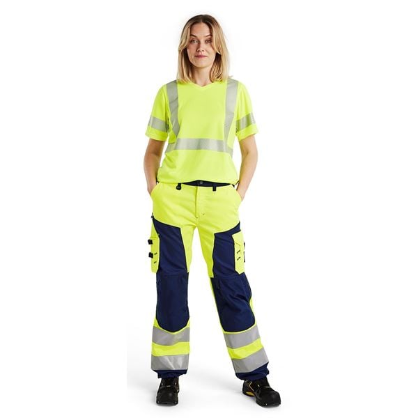 Blaklader 7155 Womens High Vis Trousers