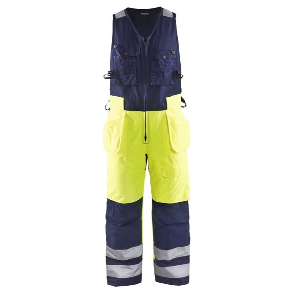 Blaklader 8504 High-vis Winter Sleeveless Overalls