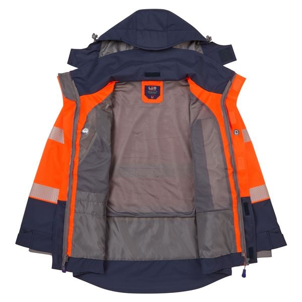 Leo J05 Dartmoor High Vis Bomber Jacket