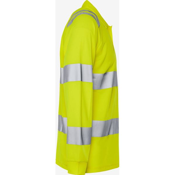Fristads 7864High Vis Long Sleeve Polo Shirt