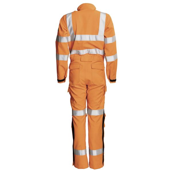 Tranemo 6118 Orange Hi Vis Womens Arc Overalls