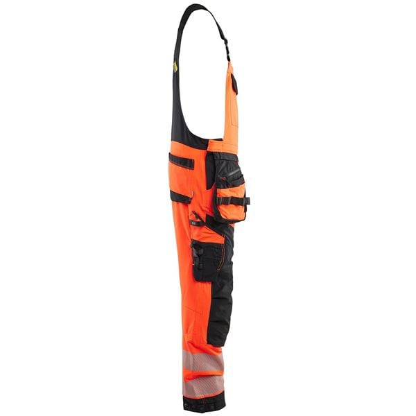 Blaklader 2626 Hi-Vis Stretch Bib and Brace Overalls