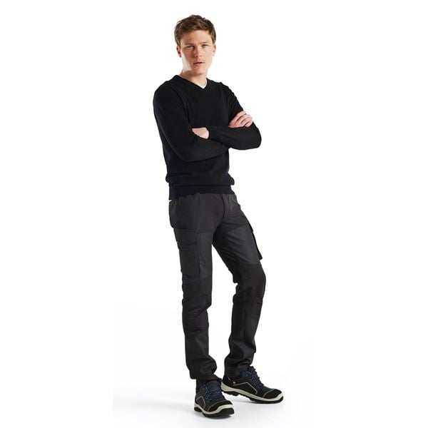 Blaklader 3590 V Neck Knitted Cotton Pullover