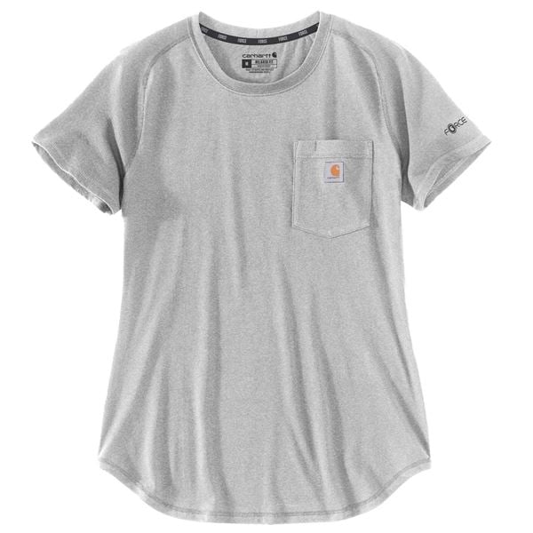 Carhartt Womens Midweight Pocket T-shirt Relaxed Fit