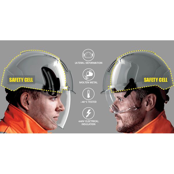 JSP EVO VISTAshield Safety Helmet