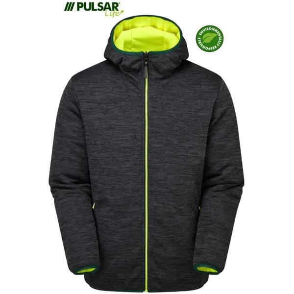 Pulsar Life LFE962 Womens High Vis Yellow Reversible Puffa Jacket