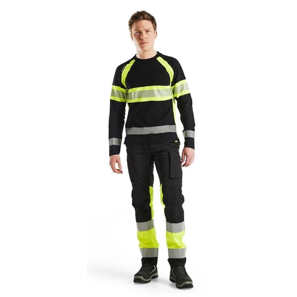 Blaklader 3510 Long Sleeve High Vis T-shirt