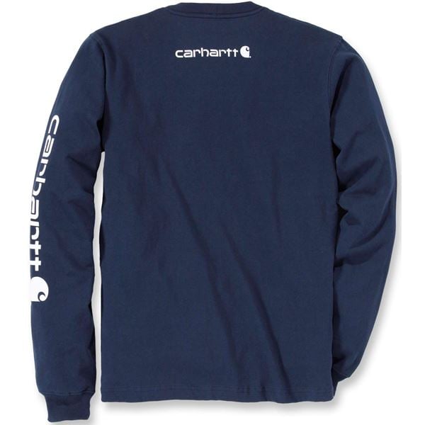 Carhartt Relaxed Fit Long Sleeve Logo T-shirt