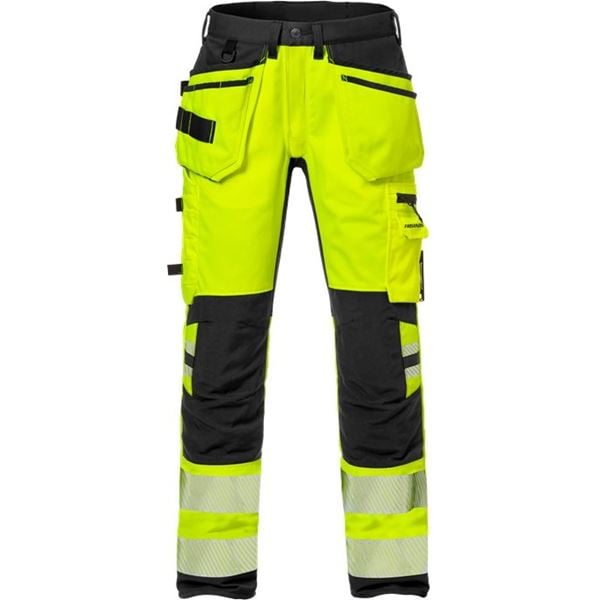Fristads 2707 High vis stretch work trousers