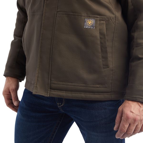 Ariat Rebar Sherpa Lined Canvas Coat