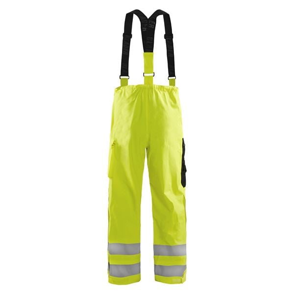 Blaklader 1303 High Vis Yellow FR Waterproof Trousers
