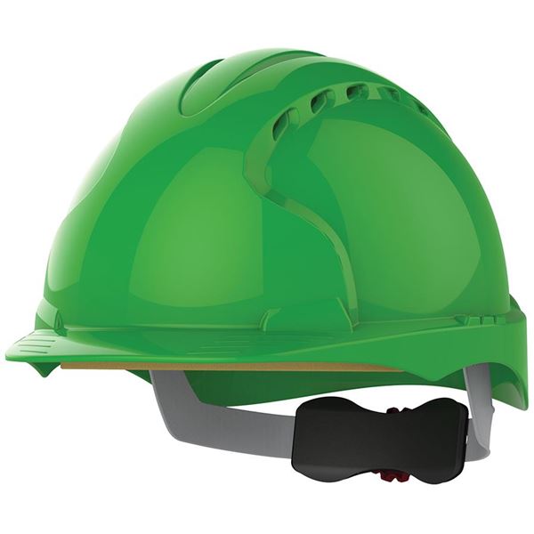 JSP EVO3 Vented Wheel Ratchet Mid Peak Safety Helmet 