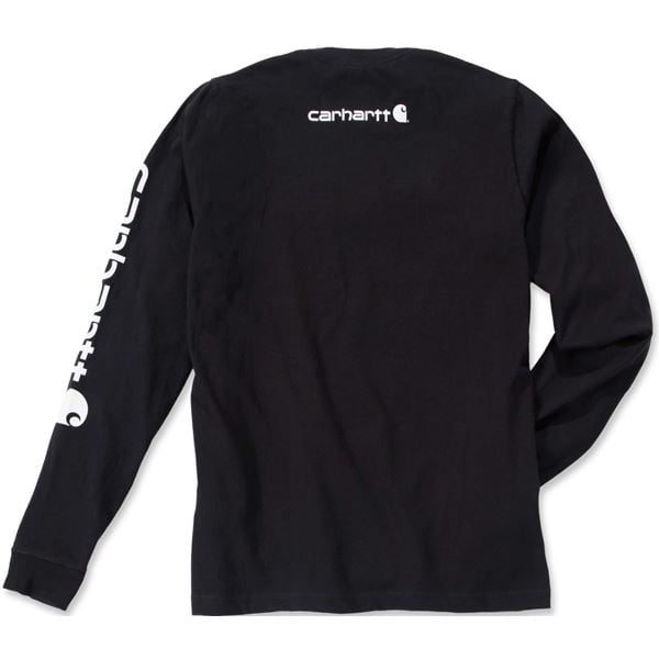 Carhartt Relaxed Fit Long Sleeve Logo T-shirt