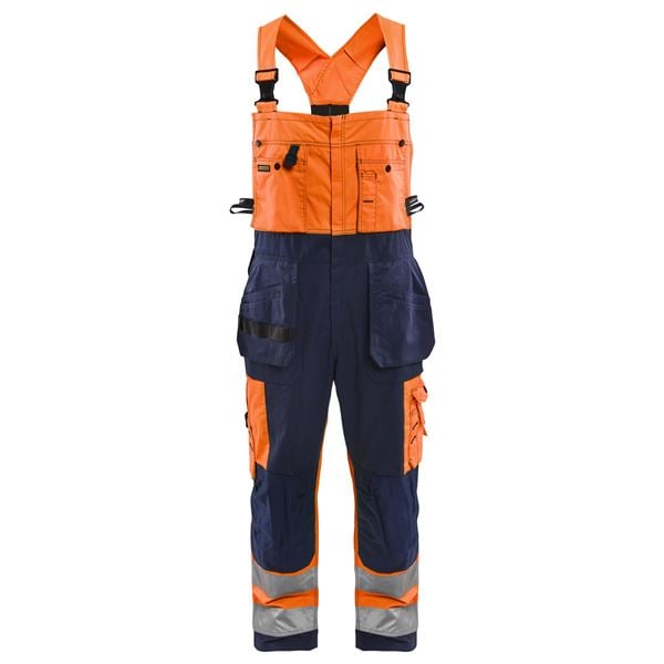 Blaklader 2603 High Vis Bib & Brace Overalls