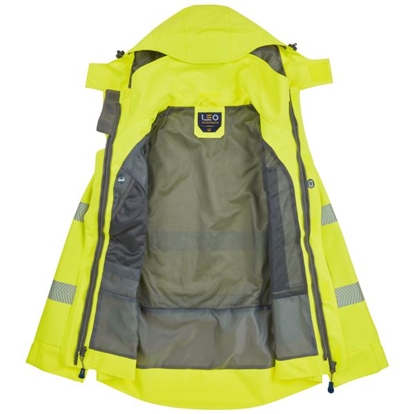 Leo J05 Dartmoor High Vis Bomber Jacket