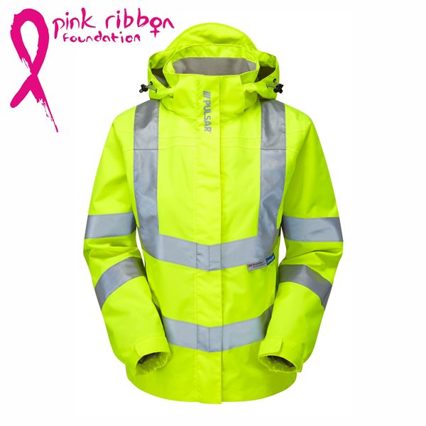 Pulsar P704 Womens Hi Vis Yellow Jacket