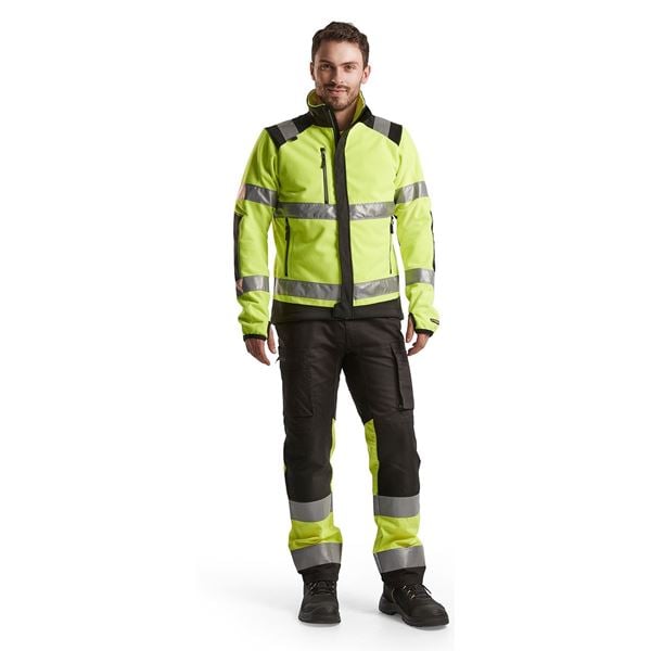 Blaklader 1551 High Vis Stretch Trouser