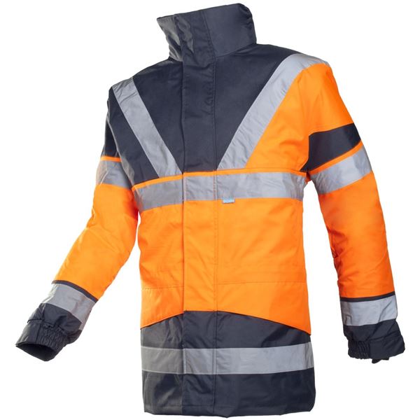 Sioen Skollfield 209 High Vis Orange Jacket with Body Warmer