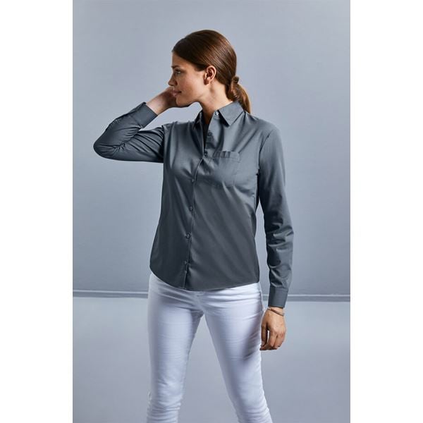 Russell 934F Easycare Poplin Blouse