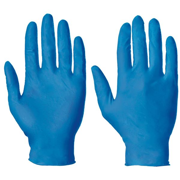 Metal Detectable Powderfree Nitrile Gloves