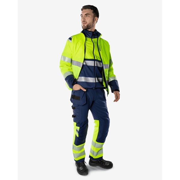 Fristads 2643 High Vis Stretch Work Trousers