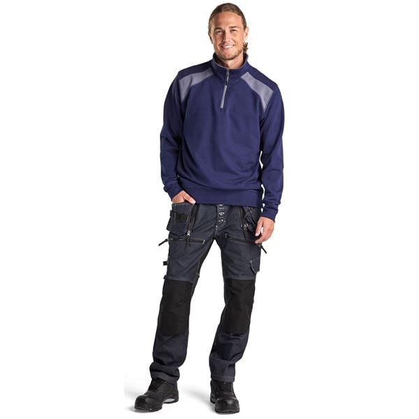 Blaklader 3353 Half Zip Sweatshirt