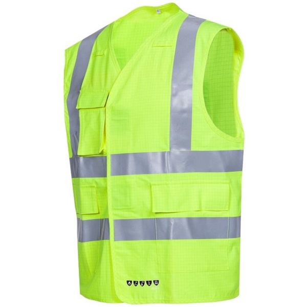 Sioen 550A Corato High Vis Yellow FR AST Vest