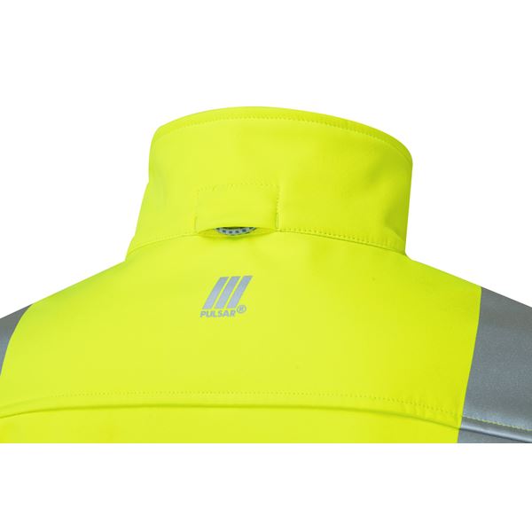 Pulsar P706 Womens High Vis Yellow Soft Shell Jacket