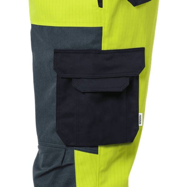 Fristads 1584 High Vis Arc Bib and Brace Overalls