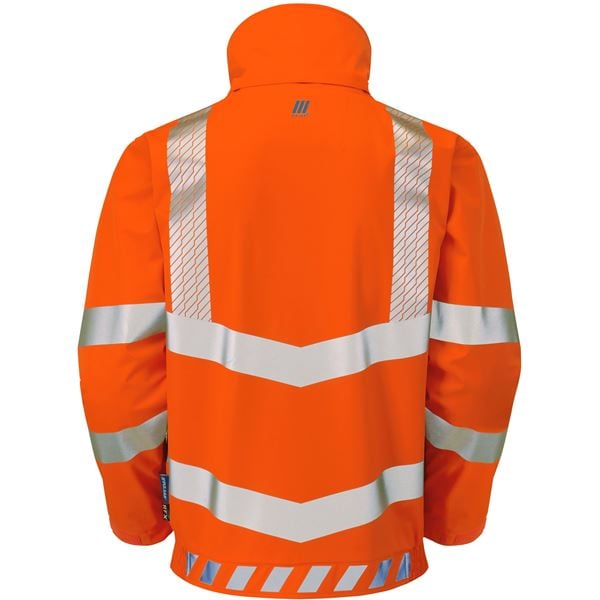 Pulsar EVO253 High Vis Orange Bomber Jacket With Hood