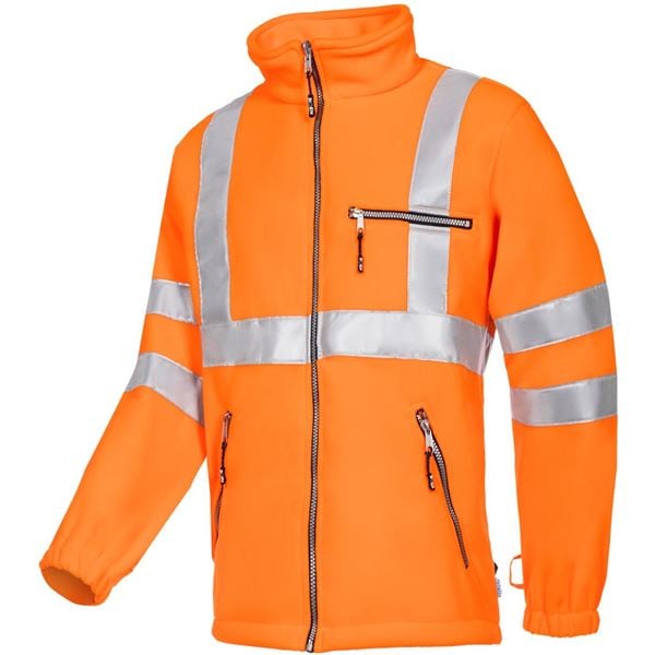 Sioen Reims High Vis Orange Fleece Jacket