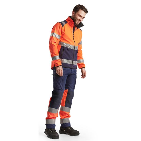Blaklader 4877 High Vis Softshell Jacket