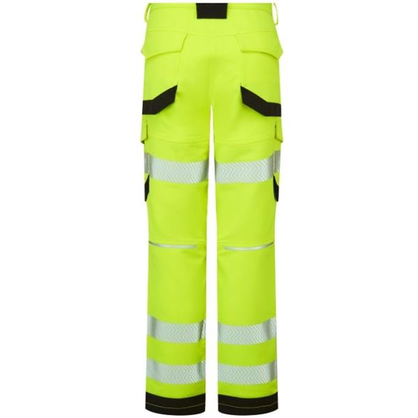 Pulsar Life LFE971 Womens High Vis Yellow Stretch Trousers