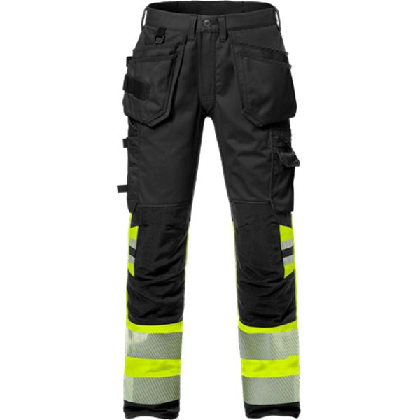 Fristads 2706 High vis stretch work trousers