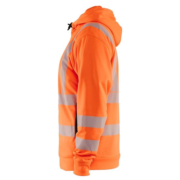 Blaklader 3565 High Vis Full Zip Hoodie