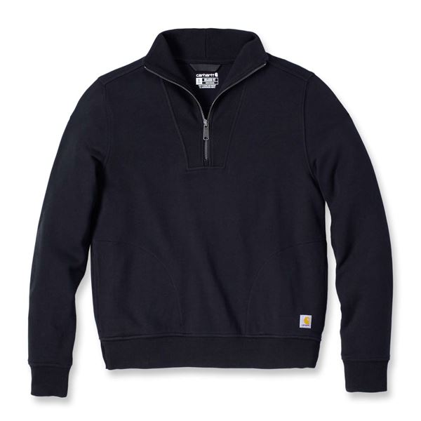 Carhartt Womens Quarter Zip Sweatshirt Relaxed Fit