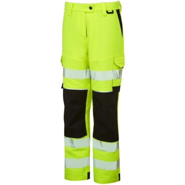 Pulsar Life LFE971 Womens High Vis Yellow Stretch Trousers