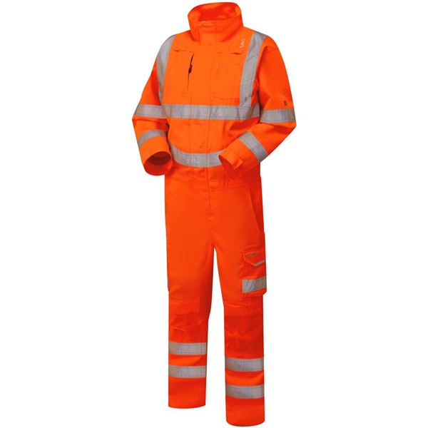 Leo CV01 Molland High Vis Overalls