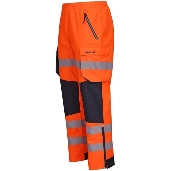 Pulsar RCT803 React High Vis Orange Overtrousers
