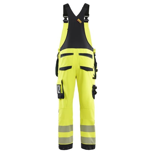 Blaklader 2626 Hi-Vis Stretch Bib and Brace Overalls