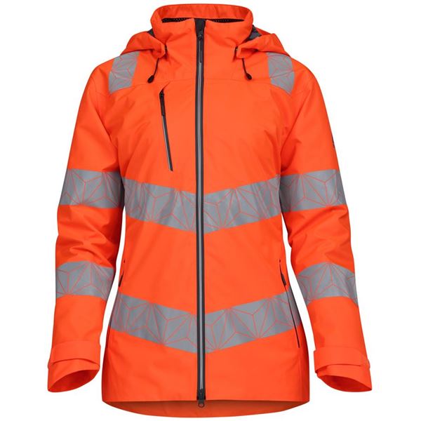 Pulsar RCT851 React Womens High Vis Orange Shell Jacket