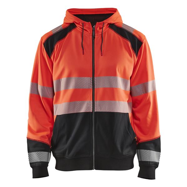 Blaklader 3546 High Vis Hooded Sweatshirt
