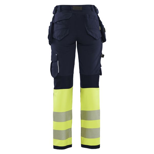 Blaklader 7193 Womens Hi-Vis Stretch Trousers