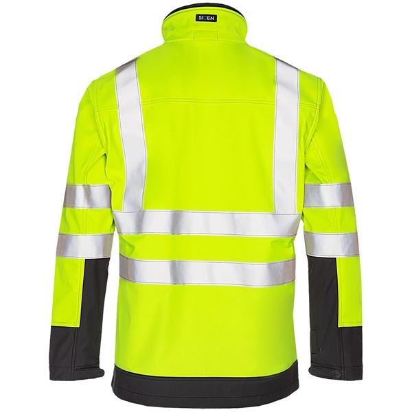 Sioen Playford 9633 Yellow High Vis Arc Protection Soft Shell