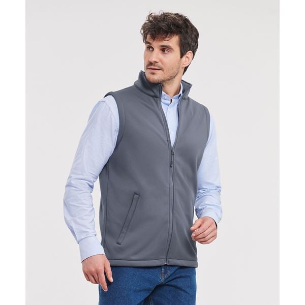Russell R041M Mens Soft Shell Body Warmer