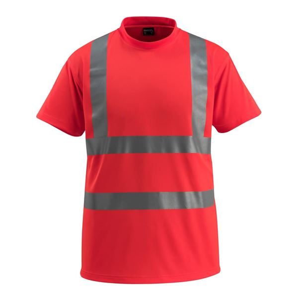 Mascot 50592 Hi-Vis Red T-shirt